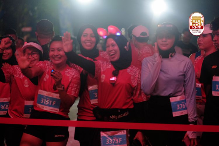 Race photo from Kediri Half Marathon 2025