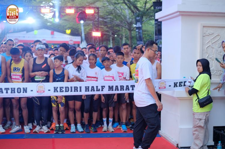 Race photo from Kediri Half Marathon 2024