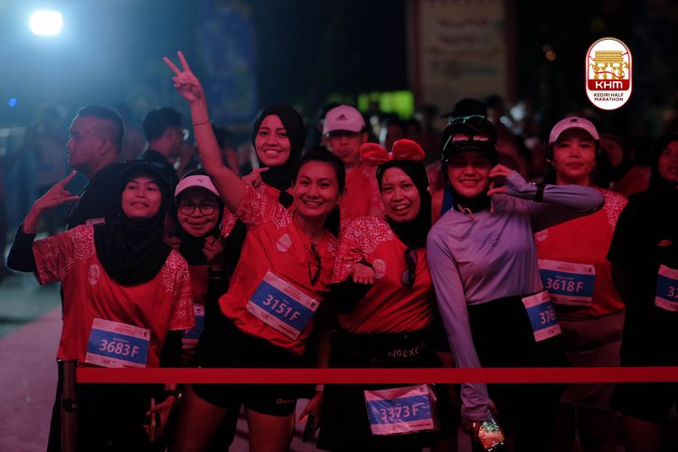 Race photo from Kediri Half Marathon 2025