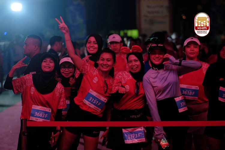Race photo from Kediri Half Marathon 2025