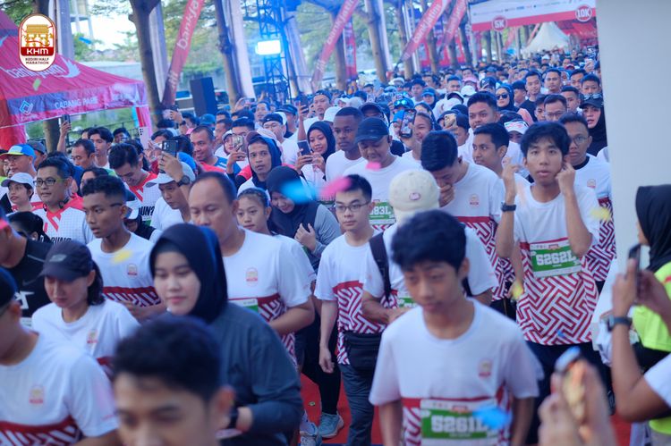 Race photo from Kediri Half Marathon 2024