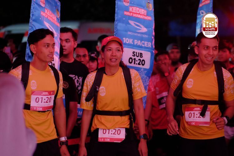 Race photo from Kediri Half Marathon 2025