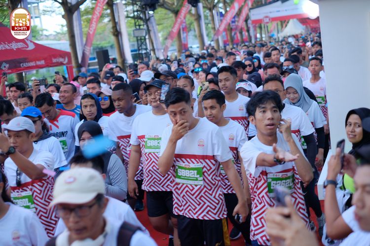 Race photo from Kediri Half Marathon 2024