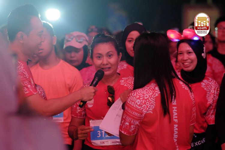 Race photo from Kediri Half Marathon 2025