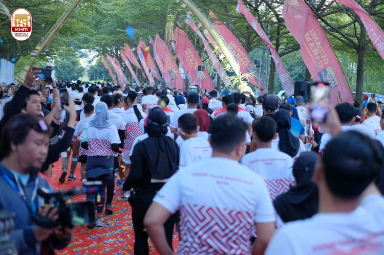 Race photo from Kediri Half Marathon 2024