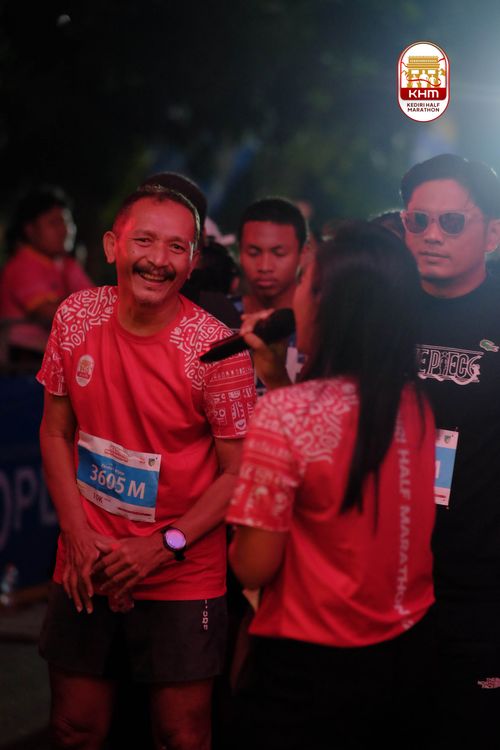 Race photo from Kediri Half Marathon 2025