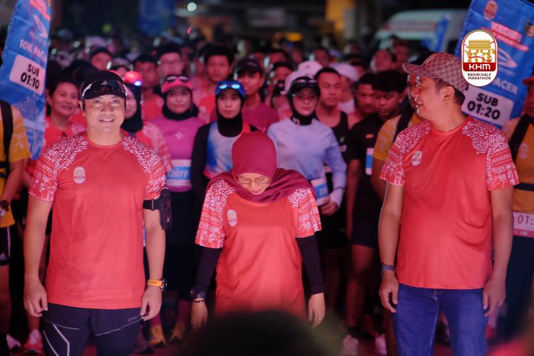 Race photo from Kediri Half Marathon 2025