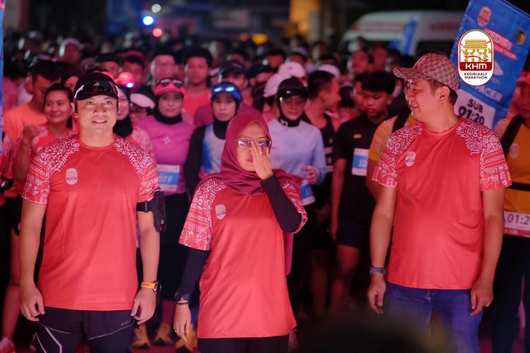 Race photo from Kediri Half Marathon 2025