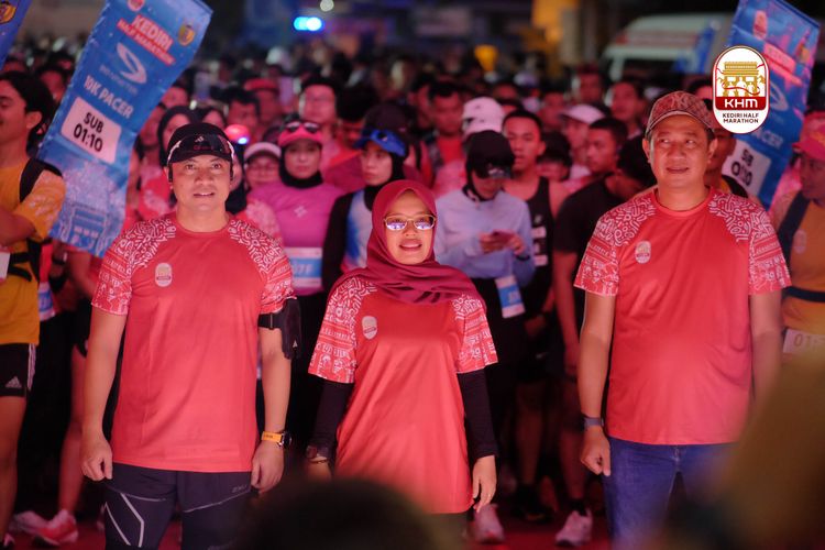 Race photo from Kediri Half Marathon 2025