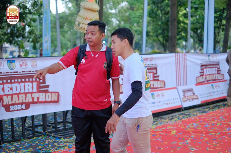 Race photo from Kediri Half Marathon 2024
