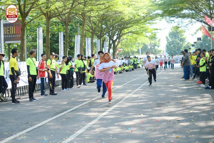 Race photo from Kediri Half Marathon 2024