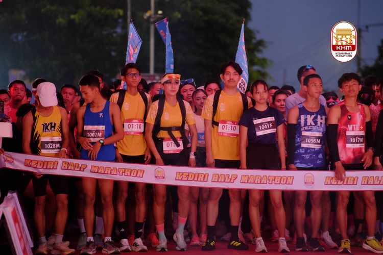 Race photo from Kediri Half Marathon 2025
