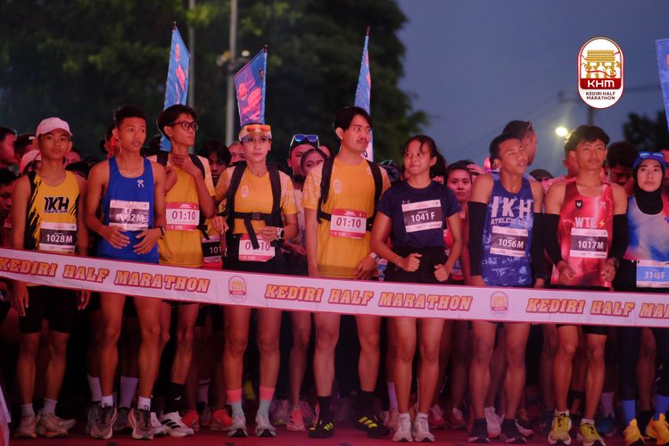 Race photo from Kediri Half Marathon 2025