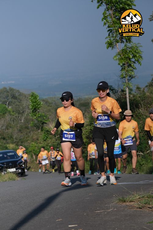 Race photo from Kelud Vertical Challenge 2024