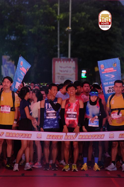 Race photo from Kediri Half Marathon 2025