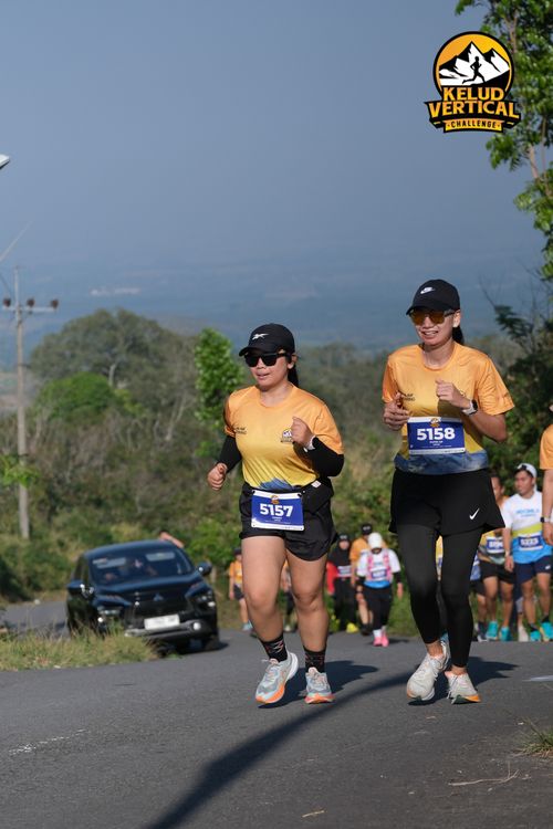 Race photo from Kelud Vertical Challenge 2024