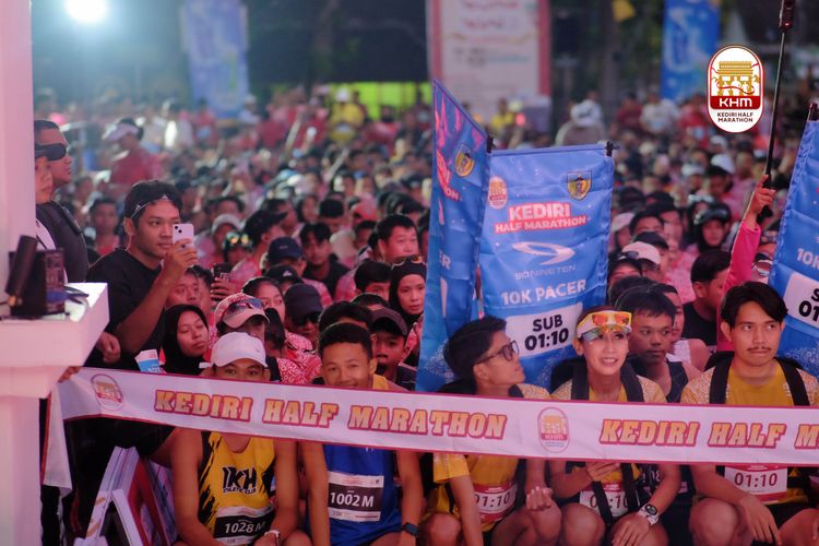 Race photo from Kediri Half Marathon 2025