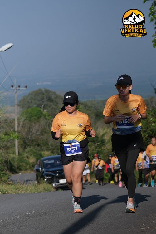 Race photo from Kelud Vertical Challenge 2024