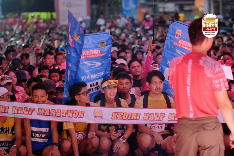 Race photo from Kediri Half Marathon 2025