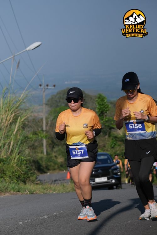 Race photo from Kelud Vertical Challenge 2024
