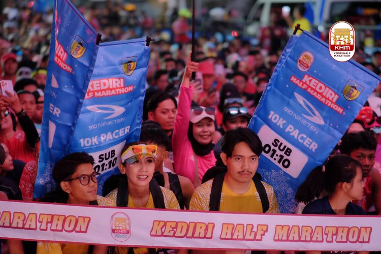 Race photo from Kediri Half Marathon 2025