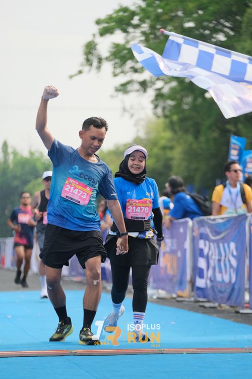 Race photo from Isoplus Run 2024 Surabaya