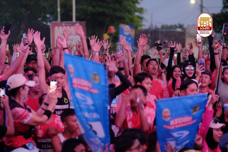 Race photo from Kediri Half Marathon 2025