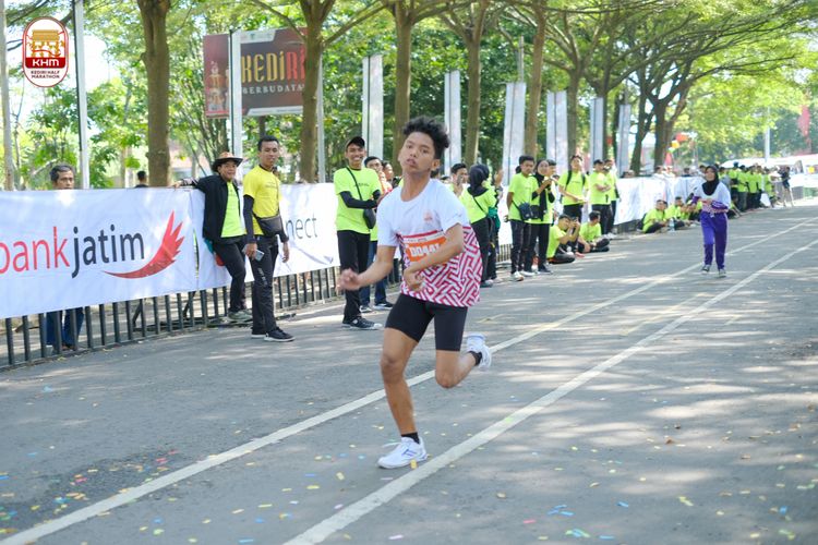Race photo from Kediri Half Marathon 2024