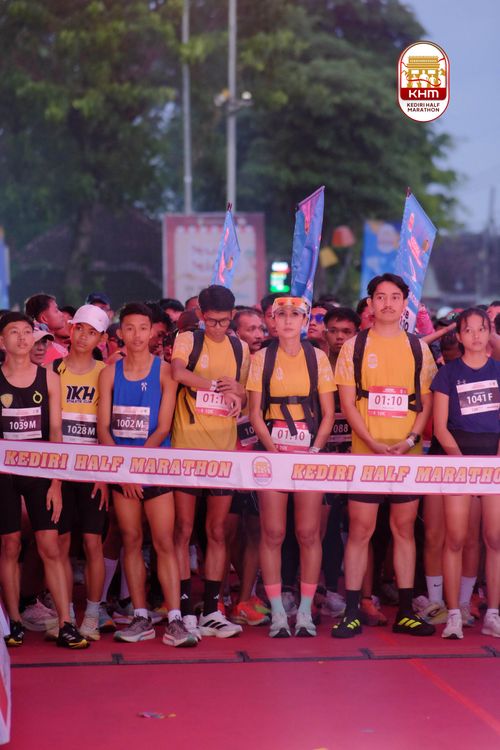 Race photo from Kediri Half Marathon 2025