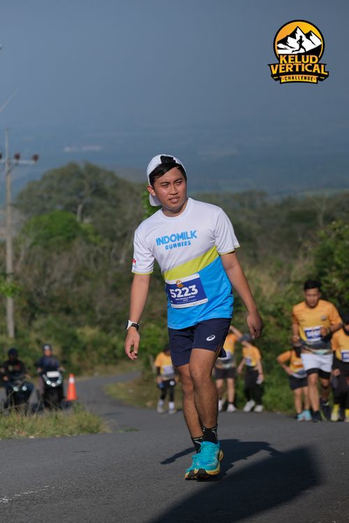 Race photo from Kelud Vertical Challenge 2024