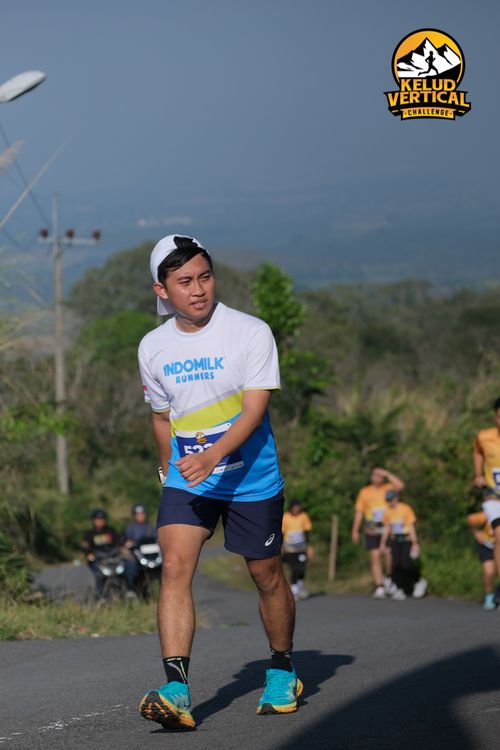 Race photo from Kelud Vertical Challenge 2024