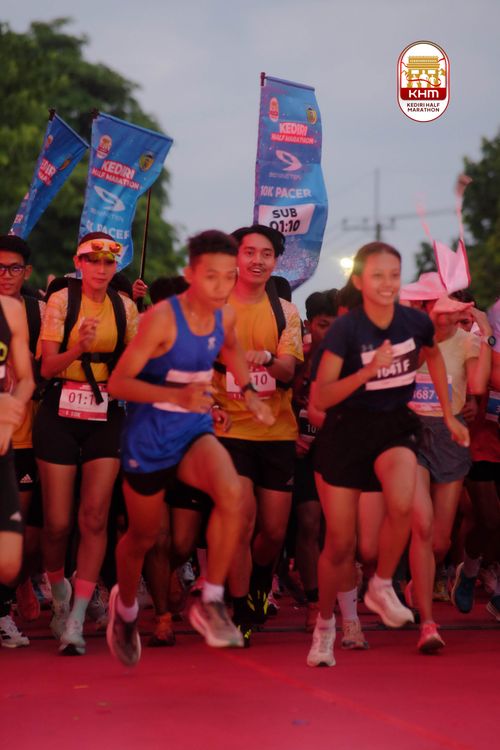Race photo from Kediri Half Marathon 2025