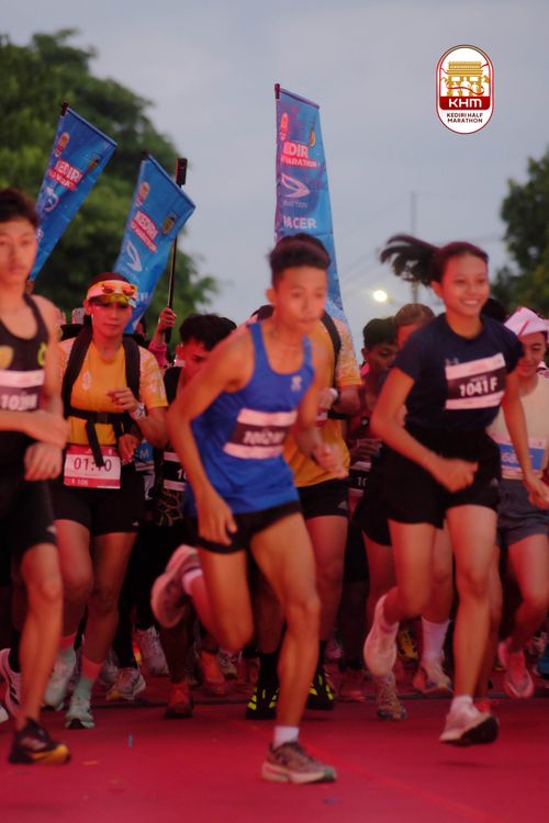 Race photo from Kediri Half Marathon 2025
