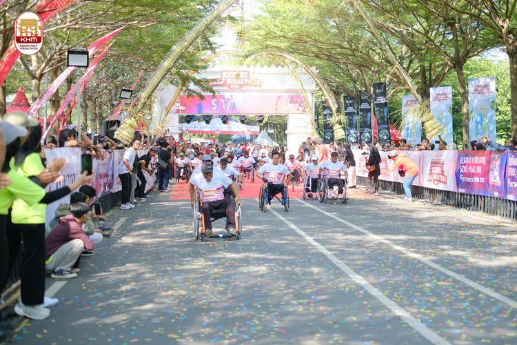 Race photo from Kediri Half Marathon 2024
