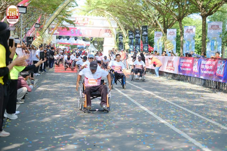 Race photo from Kediri Half Marathon 2024