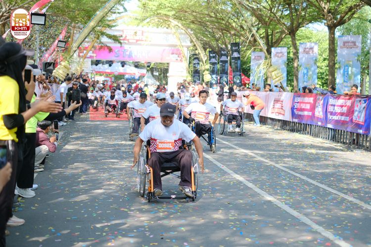Race photo from Kediri Half Marathon 2024