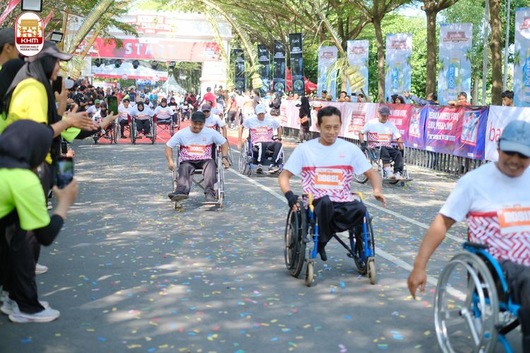 Race photo from Kediri Half Marathon 2024