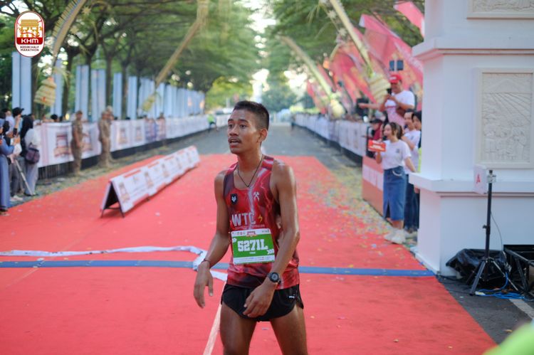 Race photo from Kediri Half Marathon 2024
