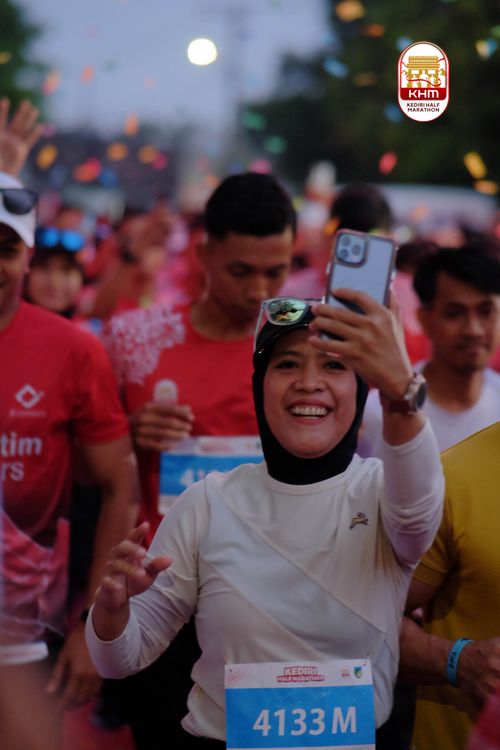 Race photo from Kediri Half Marathon 2025