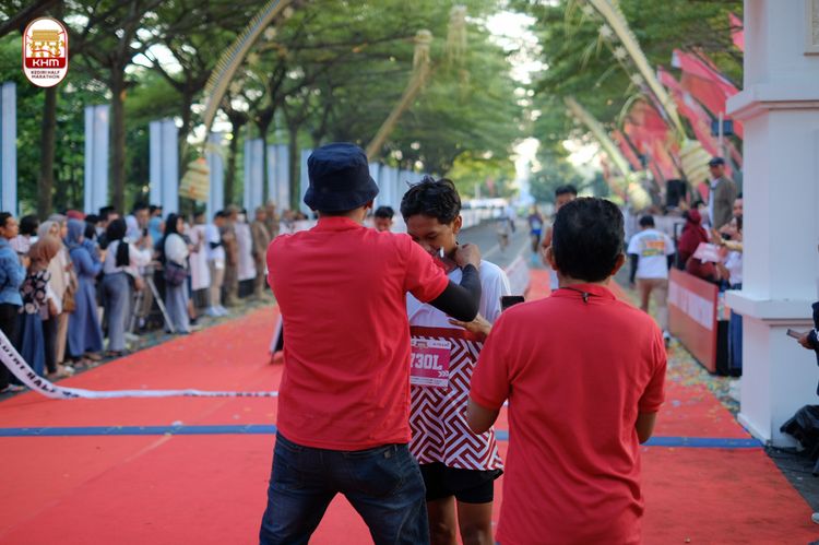 Race photo from Kediri Half Marathon 2024