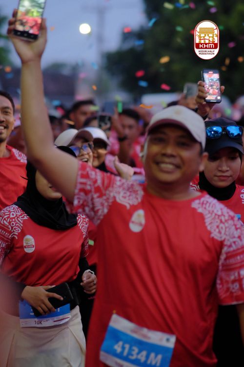 Race photo from Kediri Half Marathon 2025