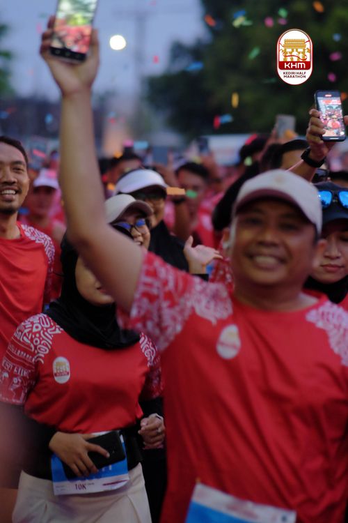 Race photo from Kediri Half Marathon 2025