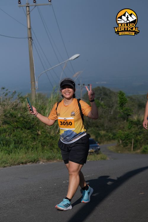 Race photo from Kelud Vertical Challenge 2024