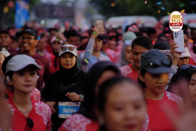 Race photo from Kediri Half Marathon 2025