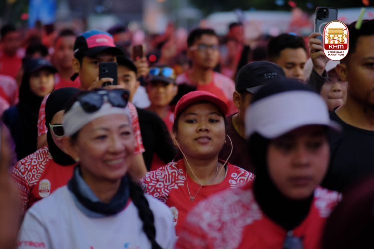 Race photo from Kediri Half Marathon 2025