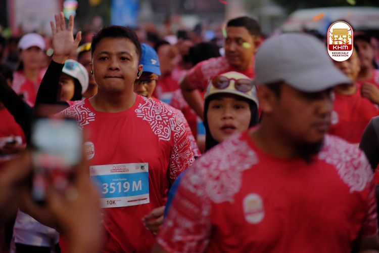 Race photo from Kediri Half Marathon 2025