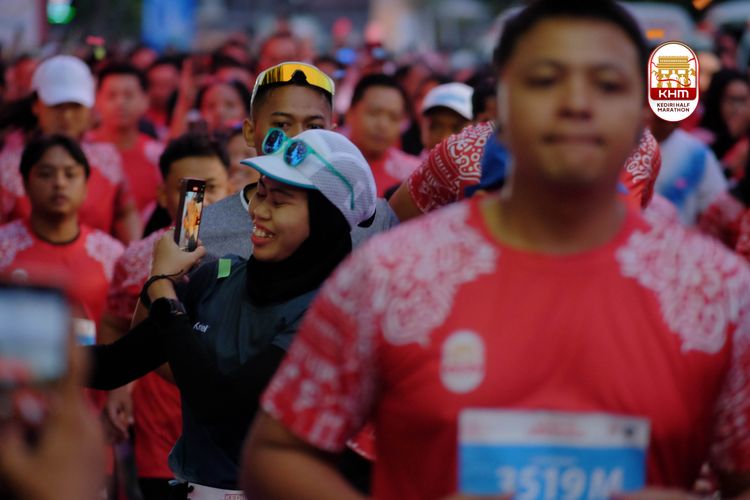 Race photo from Kediri Half Marathon 2025