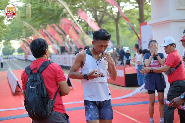Race photo from Kediri Half Marathon 2024