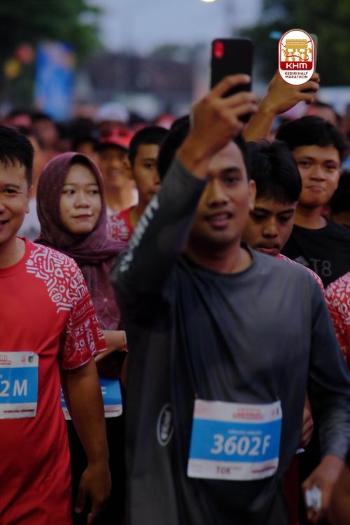 Race photo from Kediri Half Marathon 2025