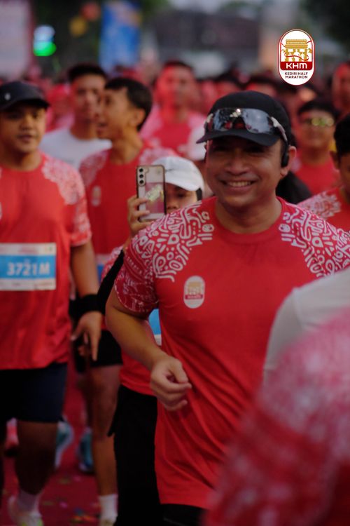 Race photo from Kediri Half Marathon 2025